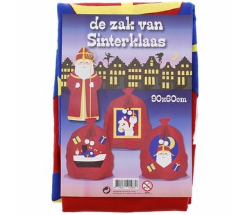 Joni's Winkel Cadeau zak Sinterklaas 60x90 cm 3 stuks