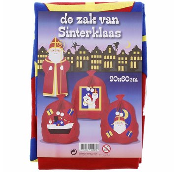 Joni's Winkel Cadeau zak Sinterklaas 60x90 cm 3 stuks