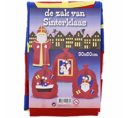 Joni's Winkel Cadeau zak Sinterklaas 60x90 cm 3 stuks