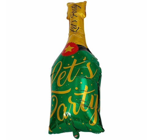 Joni's Winkel Folieballon Champagne fles 40x100 cm