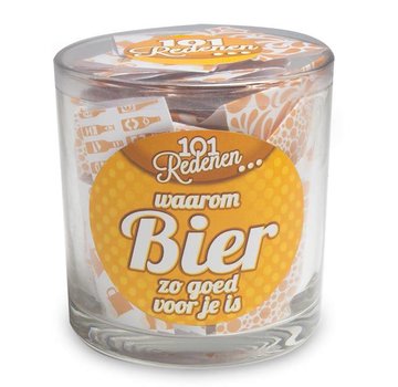 Miko Reden-pot "Waarom bier goed voor je is"