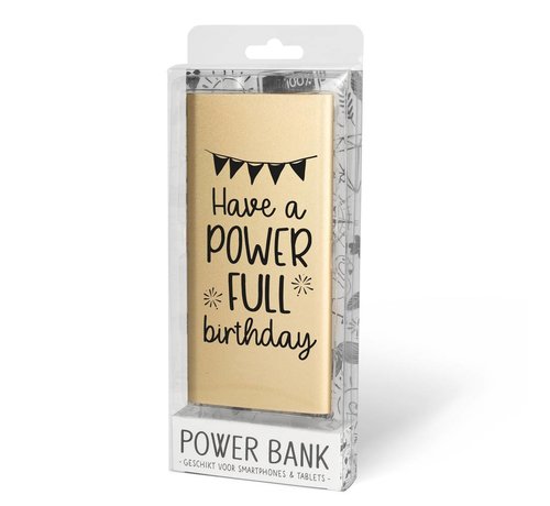 Miko Powerbank Have a powerfull birthday