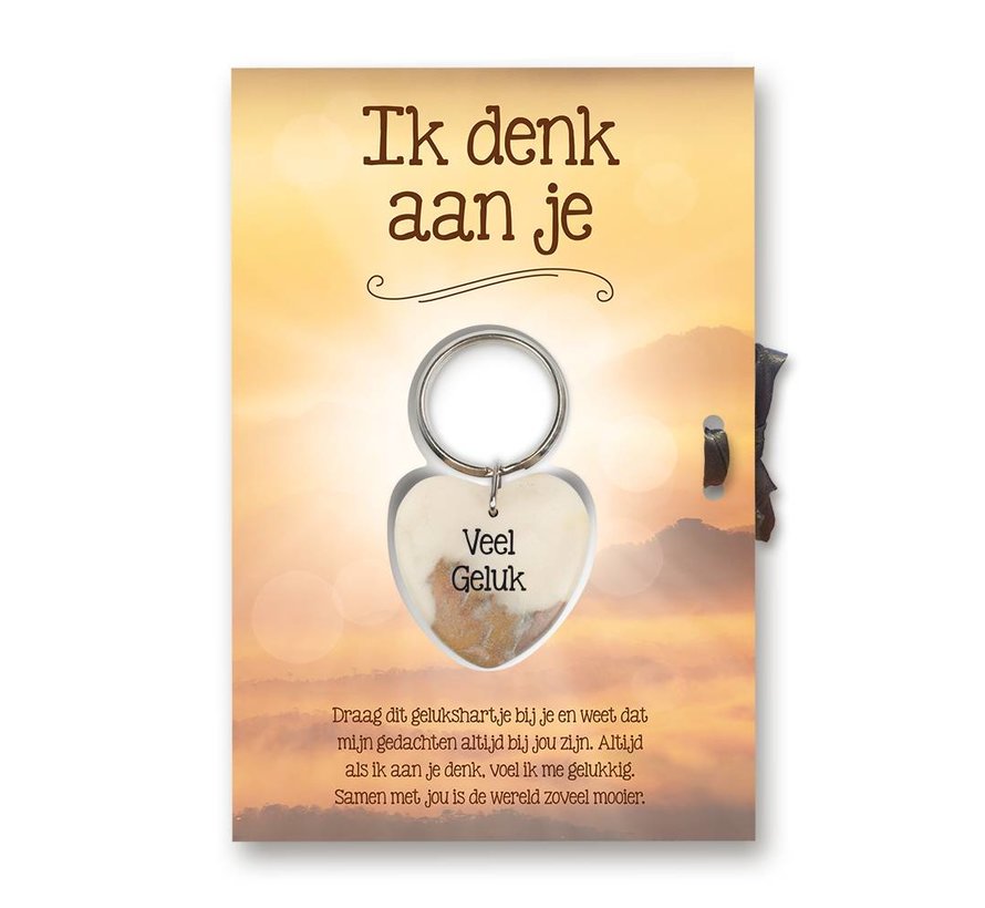 Gelukshart Giftcard Ik denk aan je