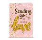 Love ballon /Card "'Sending you"