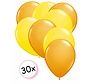 Ballonnen Oranje & Geel 30 stuks 27 cm