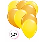 Ballonnen Geel & Oranje 30 stuks 27 cm