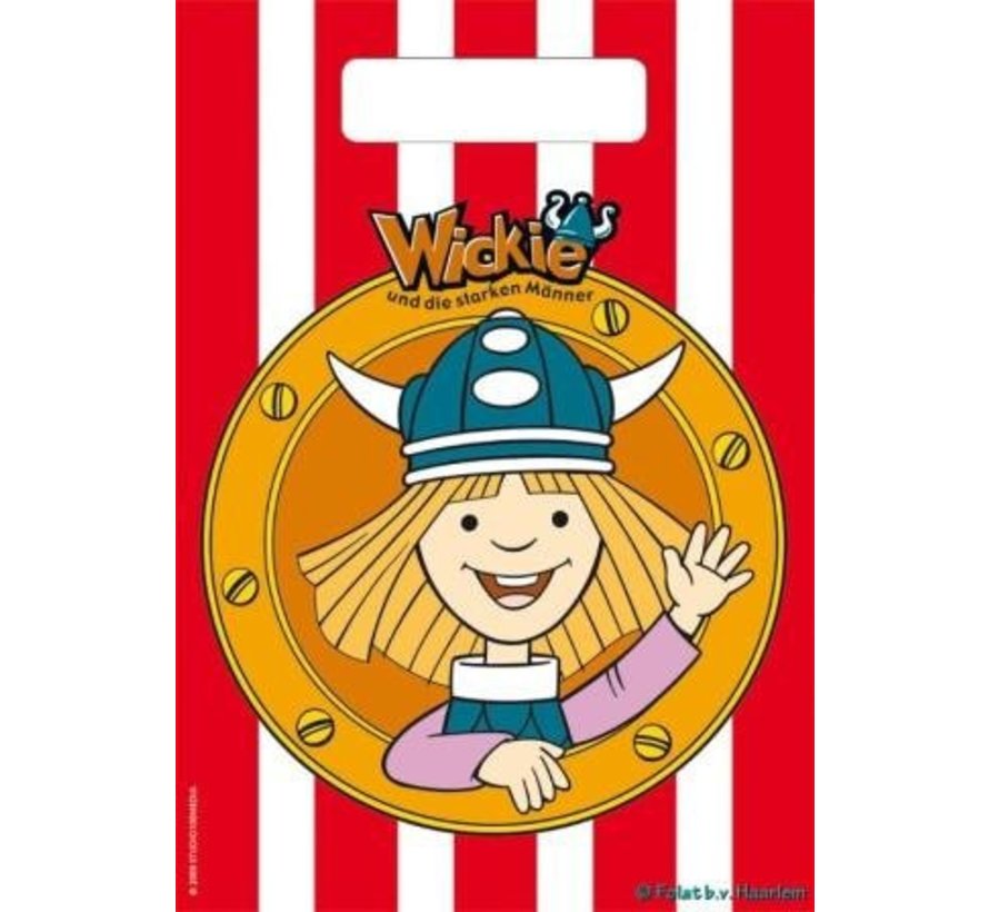 Feestzakjes wickie de vikking 8 Stuks