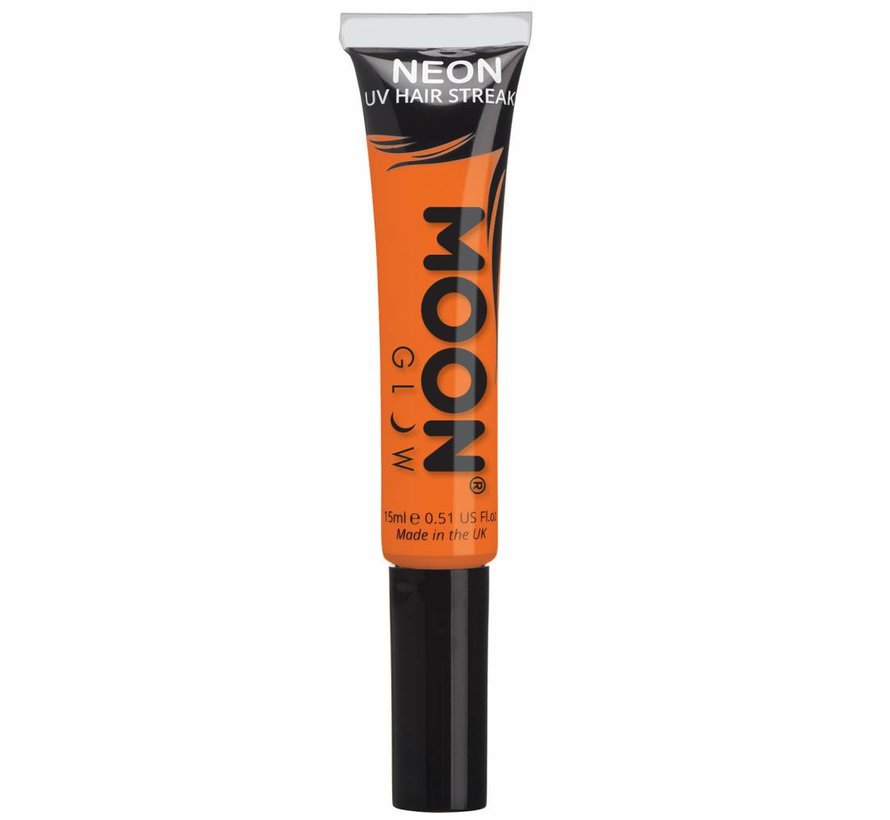 Moon-Glow Neon hair streaks Oranje