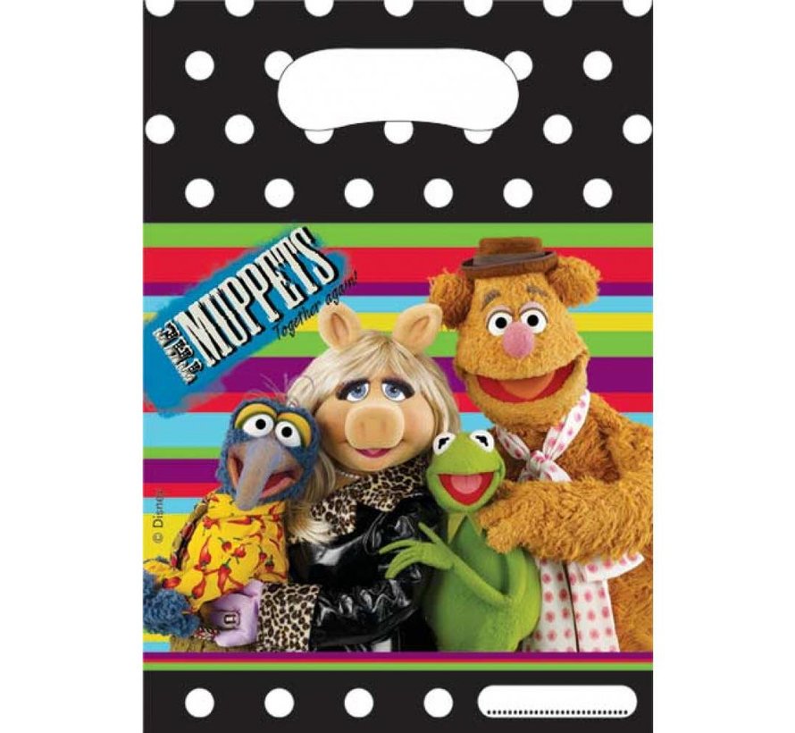 Feestzakjes Disney's The Muppets 6 stuks