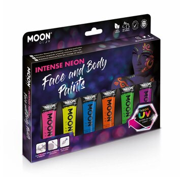 Moon Creations Moon-Glow Face & Body paint box set