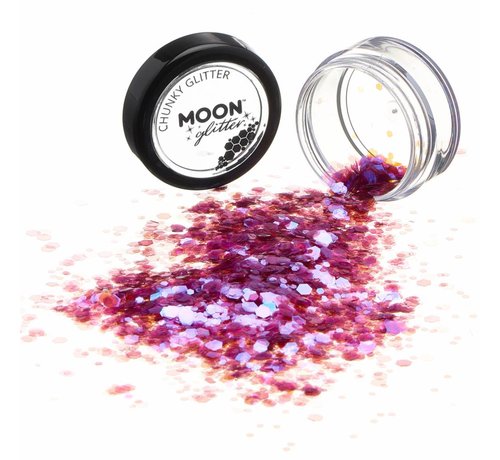 Moon Creations Moon-Glitter Chunky Iridescent Glitter Shaker 3 gram Paars
