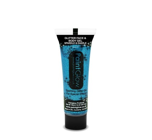 PaintGlow PaintGlow Face & Body paint Glitter Blauw