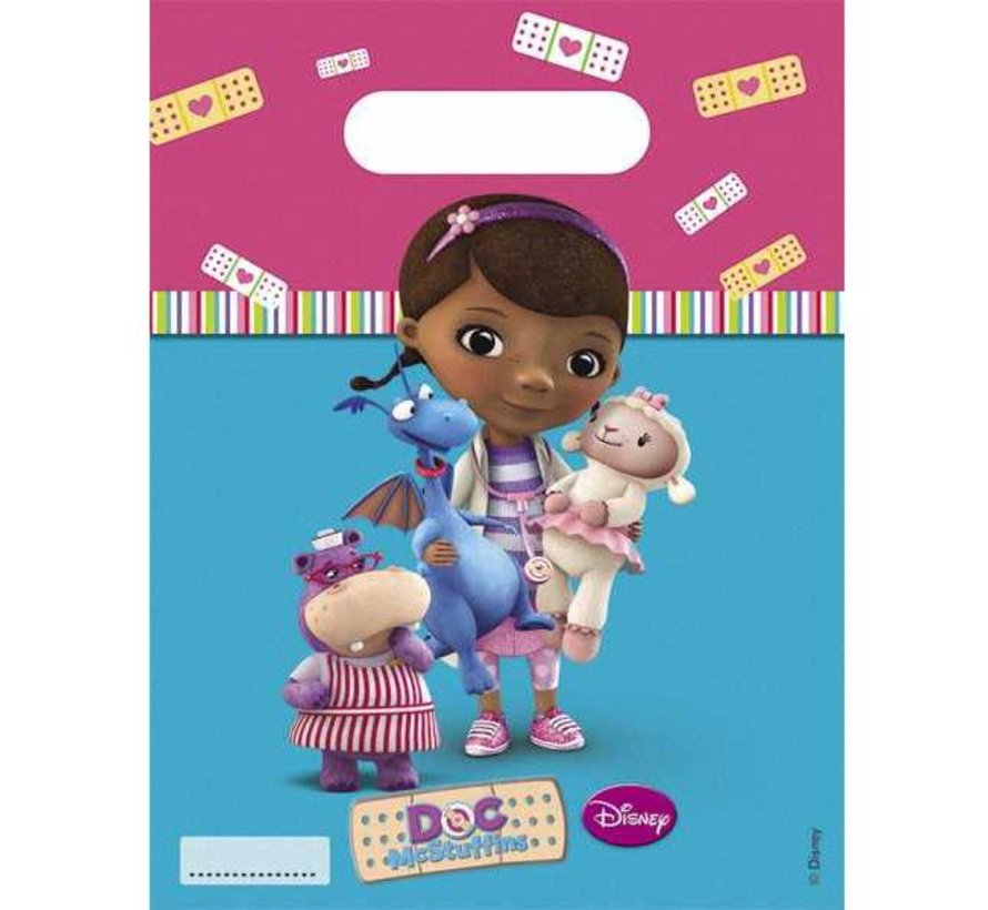 Feestzakjes Doc McStuffins 6 stuks