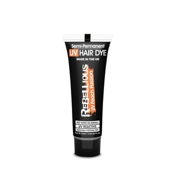 PaintGlow UV  Rebellious Colours semi permanente haarverf 13 ml Peach Passion