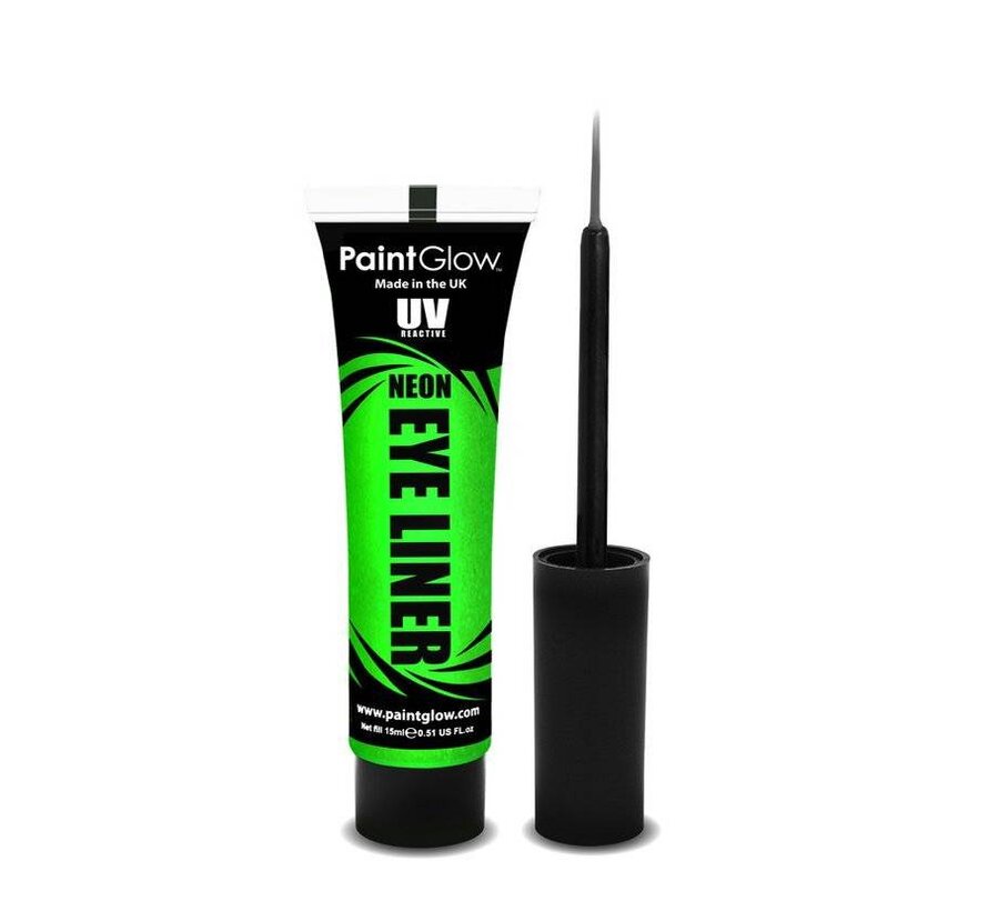 PaintGlow NEON Eye liner Groen