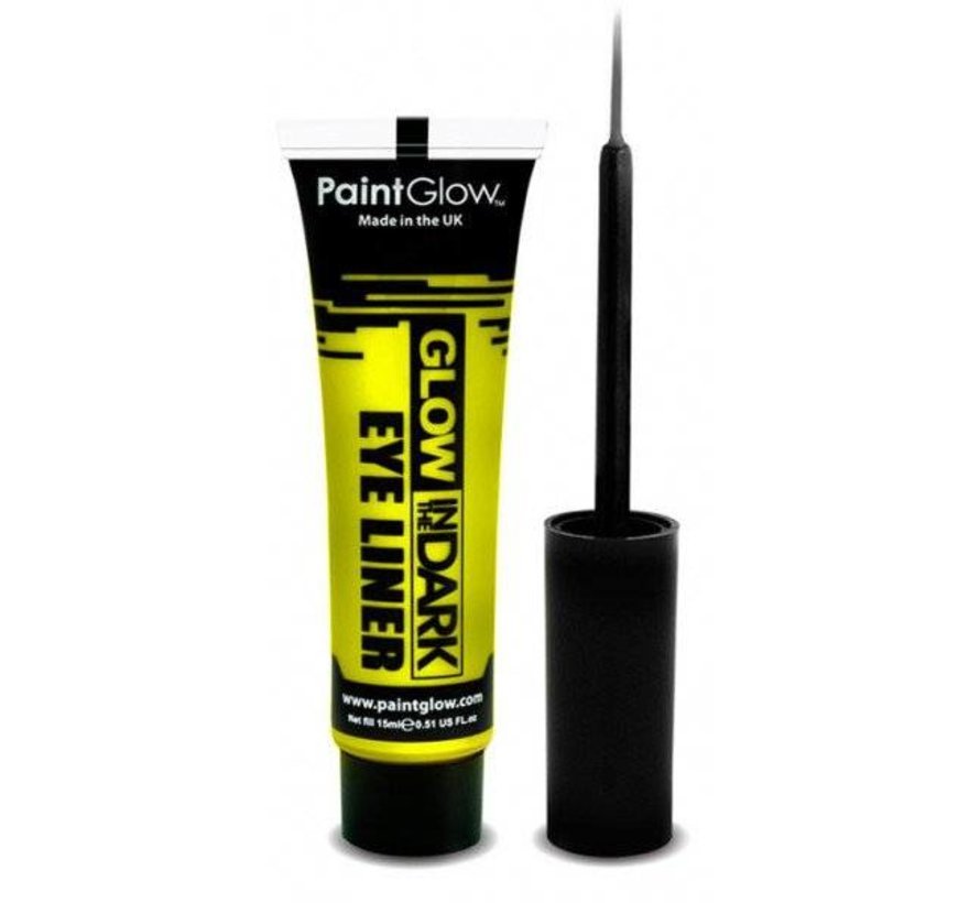 PaintGlow - Glow-in-the-Dark Eye liner Geel