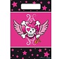 Uitdeelzakjes Pink Pirate girl 8 stuks