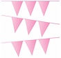 Vlaggenlijn Baby roze 10 meter