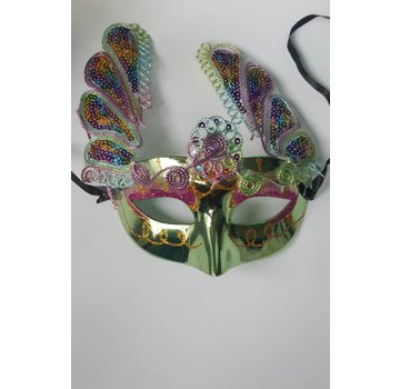 Gezichtsmasker met pailletten