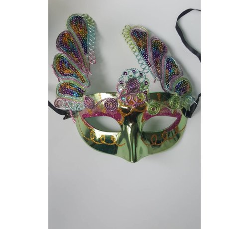 Gezichtsmasker met pailletten