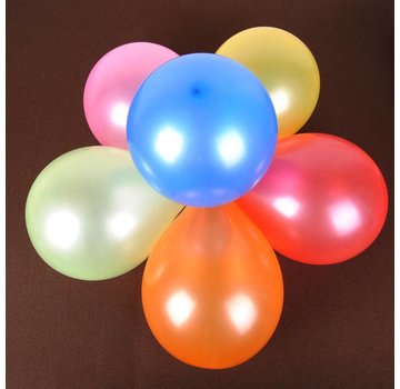 Joni's Winkel Ballonnen multi 8 stuks met disc