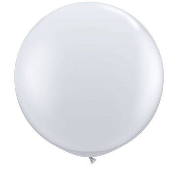 Joni's Winkel MEGA Topping ballon 80 cm wit