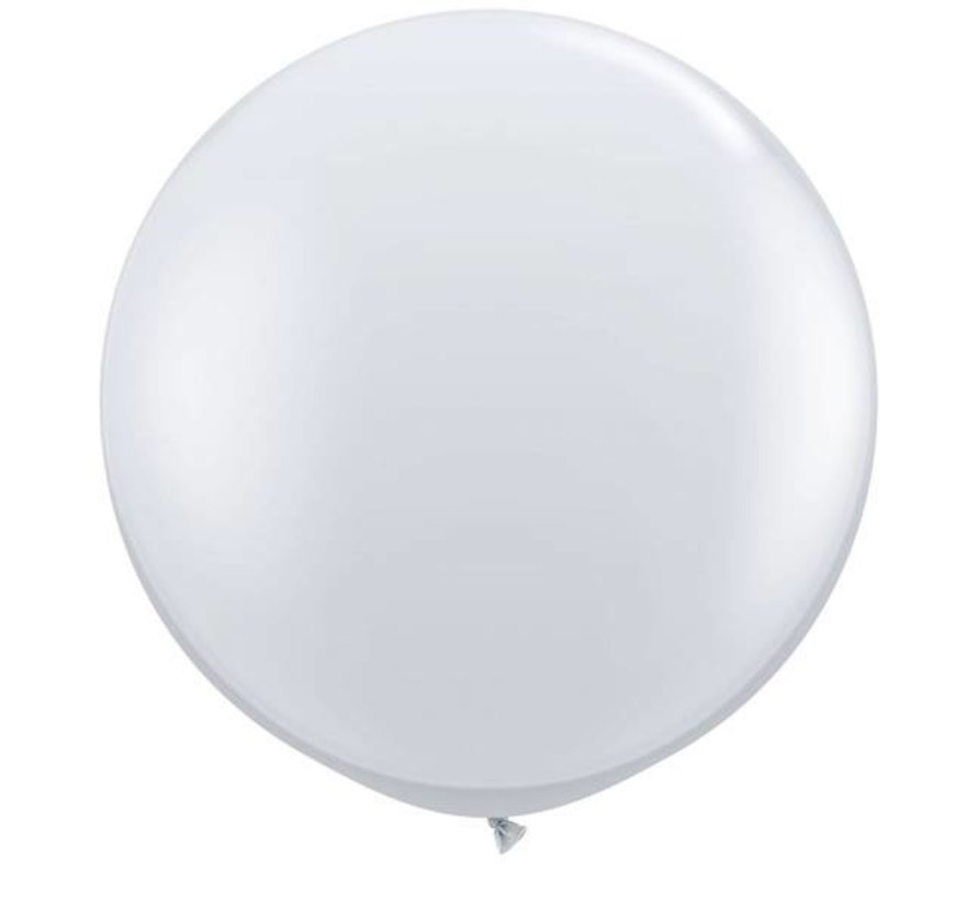MEGA Topping ballon 80 cm wit