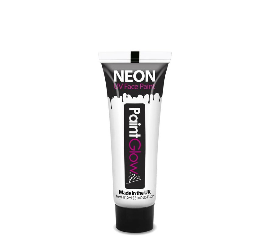 PaintGlow Face & Body paint Neon Wit