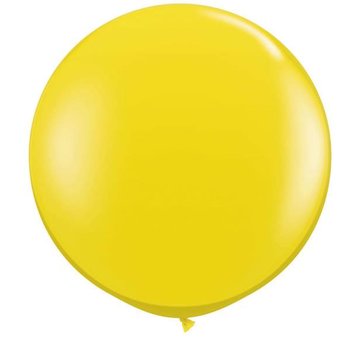 Joni's Winkel MEGA Topping ballon 80 cm geel