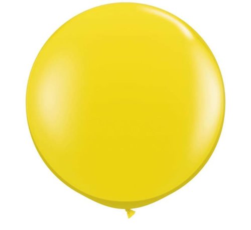 Joni's Winkel MEGA Topping ballon 80 cm geel