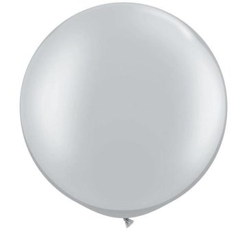 Joni's Winkel MEGA Topping ballon 80 cm Zilver