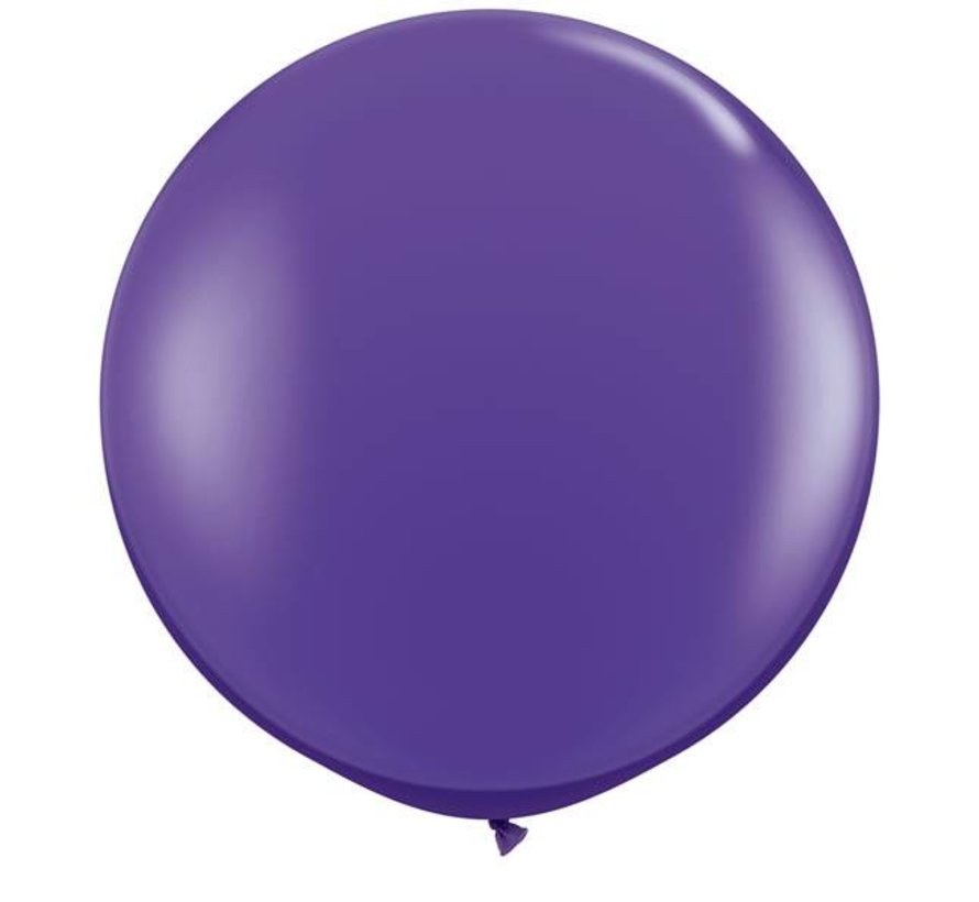 MEGA Topping ballon 80 cm paars