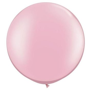 MEGA Topping ballon 80 cm Baby roze
