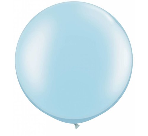Joni's Winkel MEGA Topping ballon 80 cm Baby Blauw