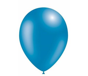 Joni's Winkel Ballonnen metalic blauw 10 stuks 36 cm