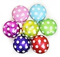 Folieballon Rond met dots 25 cm