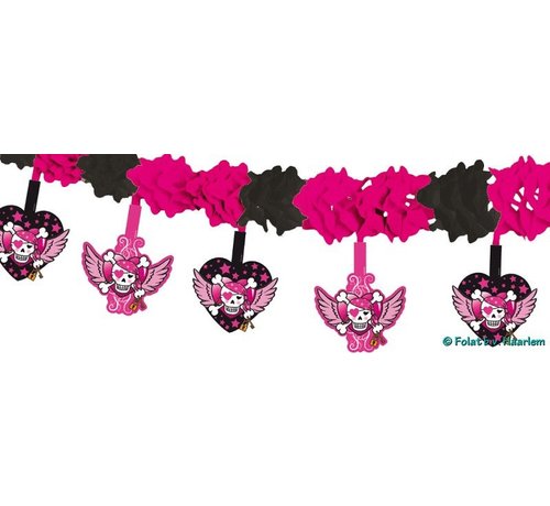 Folat Slinger Pink Pirate Girl 4 meter met onderhanger