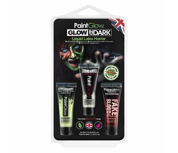 PaintGlow PaintGlow Hangpack  Glow in the dark Liquid latex