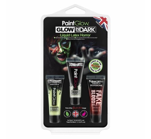 PaintGlow PaintGlow Hangpack  Glow in the dark Liquid latex