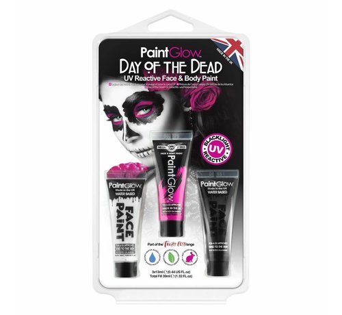 PaintGlow PaintGlow Hangpack UV Day of the dead