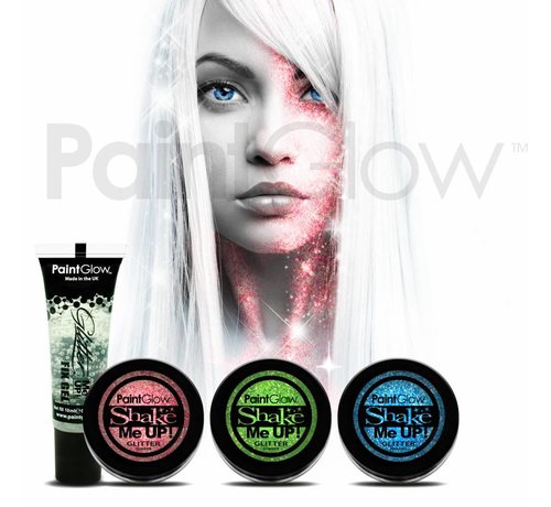 PaintGlow PaintGlow Multi Pack Uv Glitter Shaker 4in1