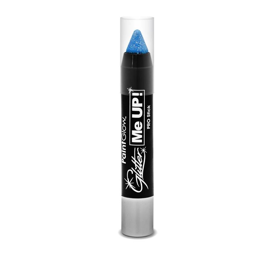 PaintGlow Uv/Neon Glitter Paint stick Ice Blue