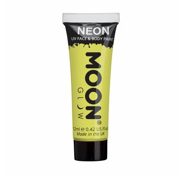 Moon Creations Moon-Glow Neon Face & body paint Pastel Geel