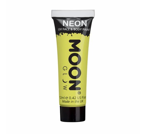 Moon Creations Moon-Glow Neon Face & body paint Pastel Geel