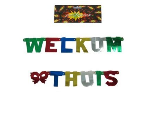 Letterslinger Welkom thuis 1,8 M