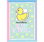 Uitnodiging Baby shower Eend