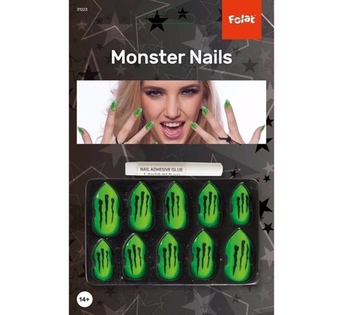Monster Kunst nagels