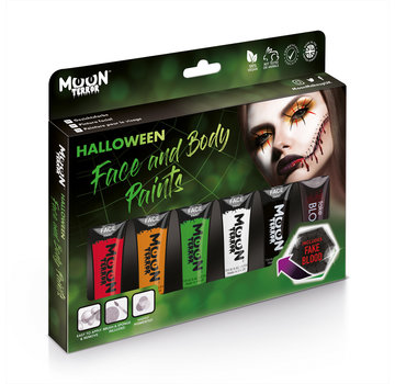 Moon Creations Moon-Terror Halloween Body & Face paint box set