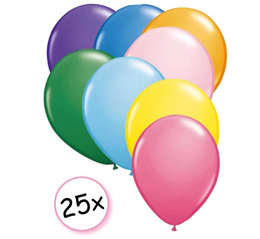 Ballonnen 25 stuks 23 cm