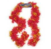 Boa sjaal Roze/Geel 200 cm